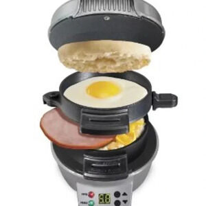 Hamilton-Beach  | Breakfast Sandwich Maker with Timer